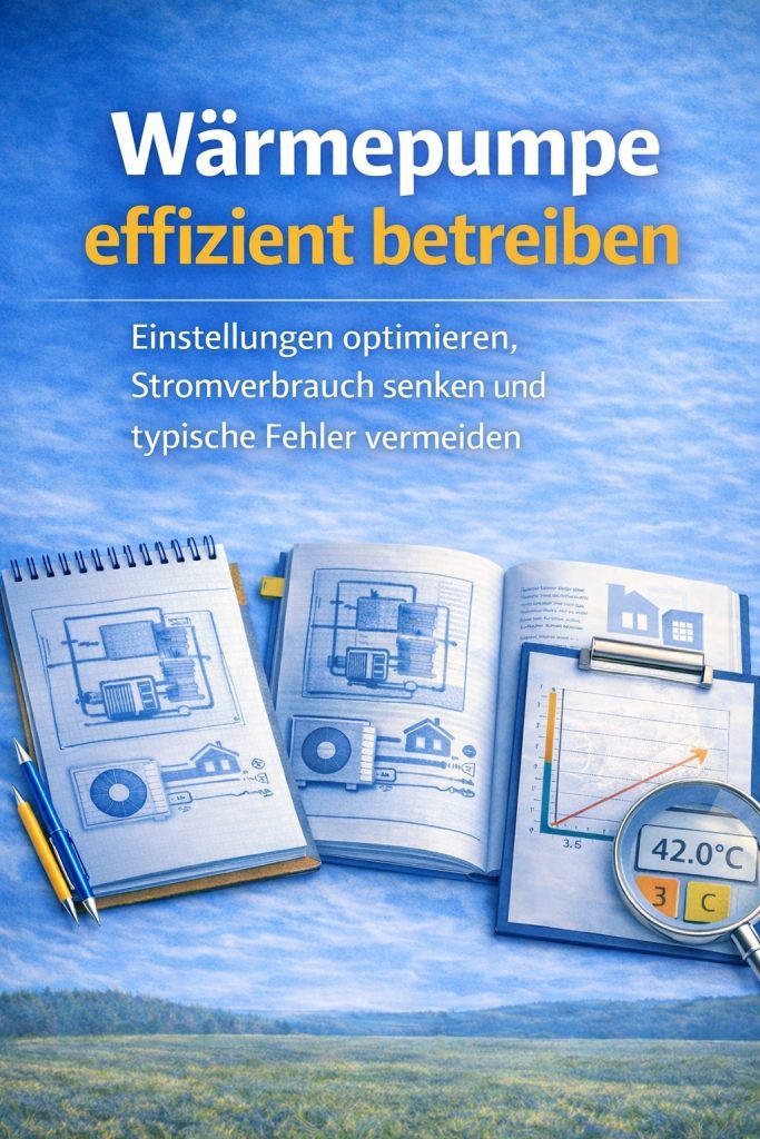 Titelbild des Fachbuchs Wärmepumpe effizient betreiben