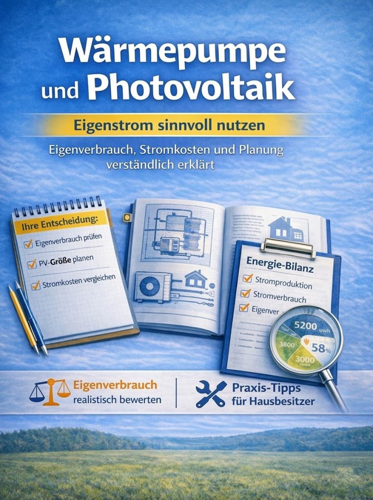 Titelbild des Fachbuchs Wärmepumpe und Photovoltaik
